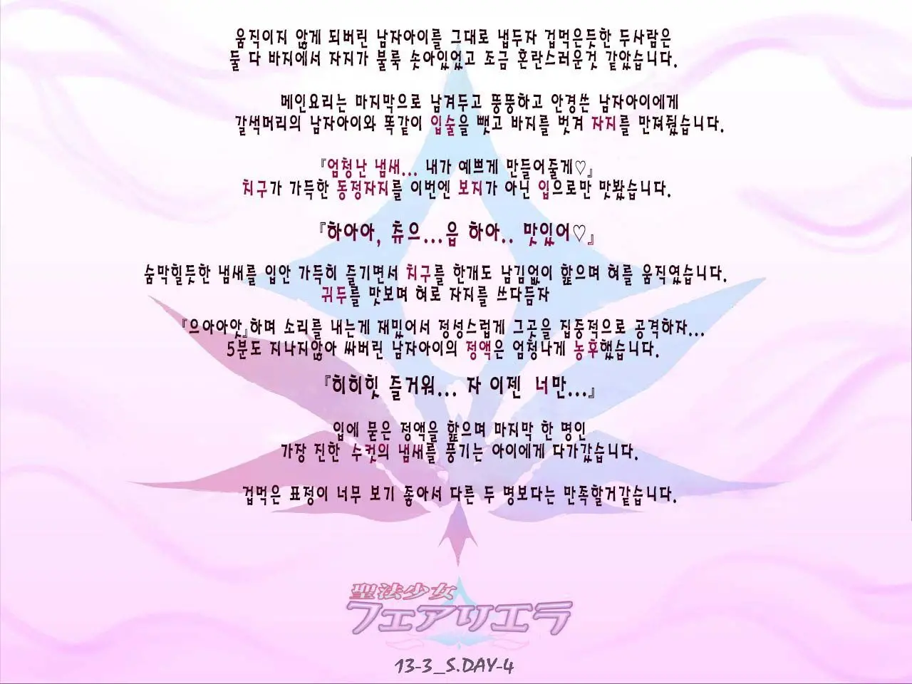 Seihou Shoujo Fair Riera | 성법소녀 페어리 엘라